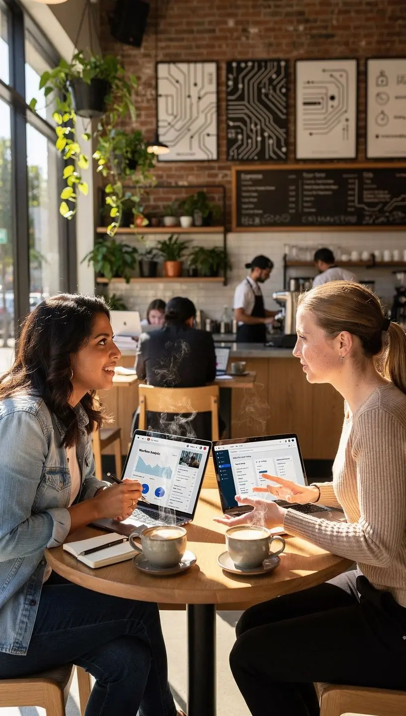 Optimizing workflow with task automation tools illustration