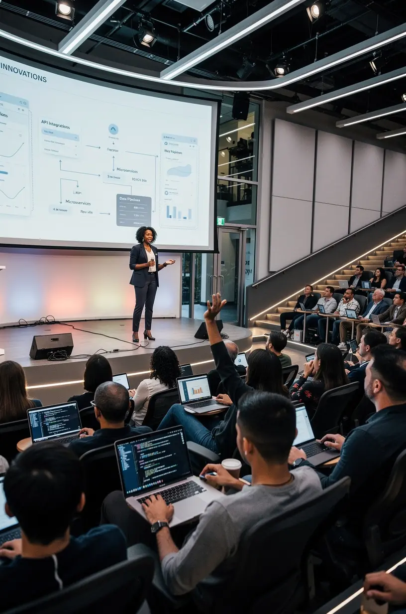 Professional team collaboration